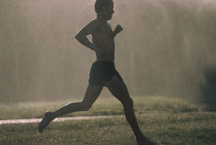 Running in the Rain